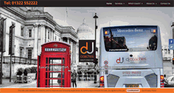 Desktop Screenshot of djcoaches.co.uk
